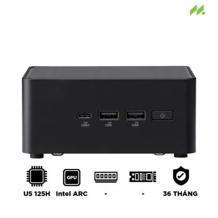 Máy tính Mini PC ASUS NUC 14 Pro Tall RNUC14RVHU500001I (Ultra 5 125H, Arc Graphics)