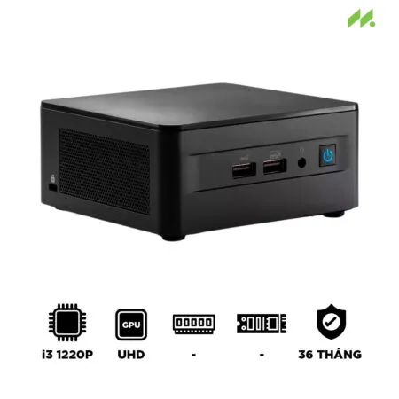 Máy tính Mini PC Intel NUC 12 Pro Wall Street Canyon i3-1220P RNUC12WSHI30Z00