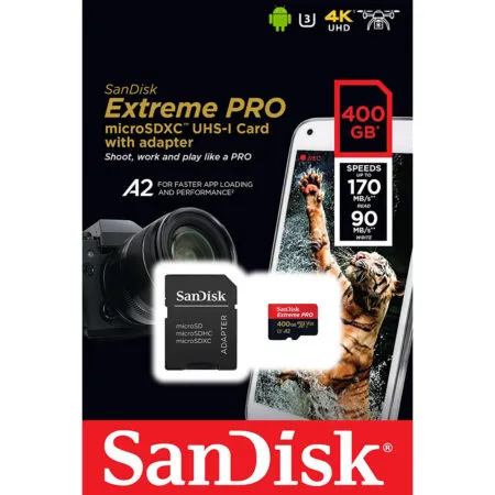 Micro Sandisk Extreme Pro A2 400 03 1