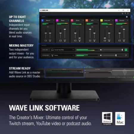 Microphone Elgato Wave 3 7 1