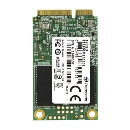 SSD Transcend mSATA SATA III 128GB MSA230S 3D-NAND TS128GMSA230S
