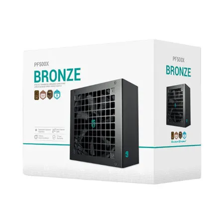 Nguon May Tinh Gamer Storm By Deepcool Pf500x Atx 2 52 500w Cybenetics Bronze H Pf500x Hd0b 05