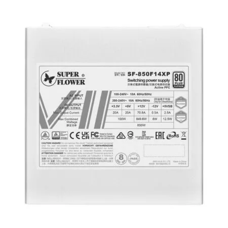 Nguon May Tinh Superflower Leadex Vii Pro 1000w Atx3 1 White 80 Plus Platinum Sf 1000f14xp Wh 06