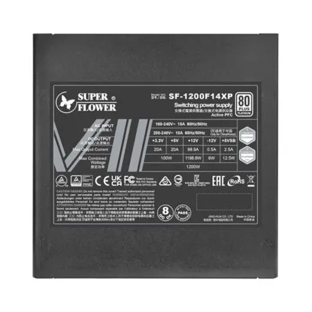 Nguon May Tinh Superflower Leadex Vii Pro 1200w Atx3 1 80 Plus Platinum Sf 1200f14xp 01