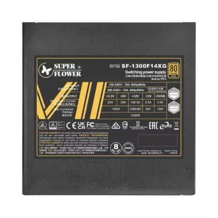 Nguon May Tinh Superflower Leadex Vii Xg 1300w Atx3 1 80 Plus Gold Sf 1300f14xg 04