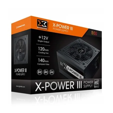 Nguon May Tinh Xigmatek X Power Iii X 550 500w 85 Percentage Efficiency En45983 2 1