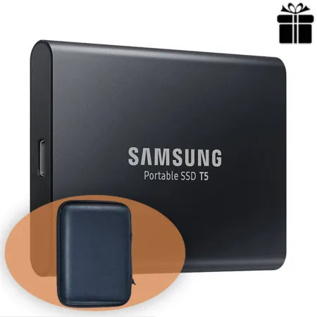 Ổ cứng di động 2TB External SSD Samsung T5 USB 3.1 Gen 2 MU-PA2T0B/WW
