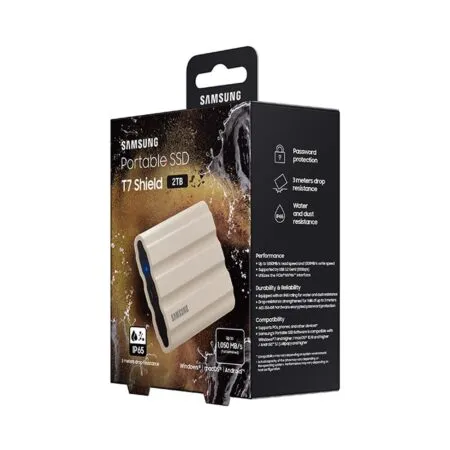 O Cung Di Dong 2tb External Ssd Samsung T7 Shield Usb 3 2 Gen 2 Mu Pe2t0 004 1