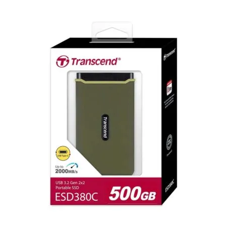 O Cung Di Dong 500gb External Ssd Transcend Esd380c Usb 3 2 Gen2x2 Type C Ts500gesd380c