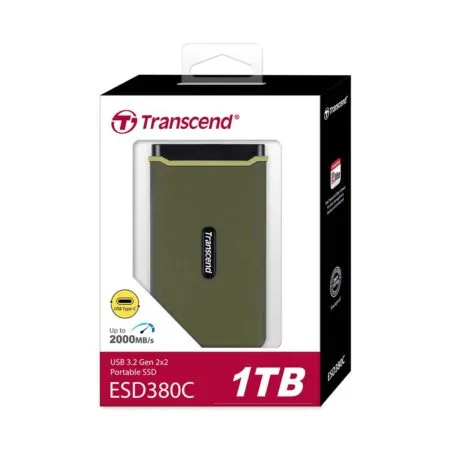 O Cung Di Dong External Ssd Transcend Esd380c Usb 3 2 Gen2x2 Type C 1tb Ts1tesd380c 2 1