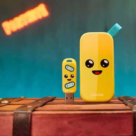 O Cung Di Dong Ssd 1tb Sandisk Fortnite Peely Edition 800mb S Sdssde30 1t00 G25f 04