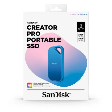 O Cung Di Dong Ssd 2tb Sandisk Creator Pro 2000mb S Sdssde81c 2t00 G25 10