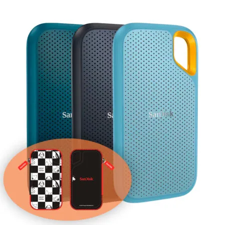 Ổ cứng di động SSD 2TB SanDisk Extreme V2 E61 1050MB/s SDSSDE61-2T00-G25