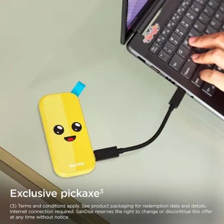 O Cung Di Dong Ssd 2tb Sandisk Fortnite Peely Edition 800mb S Sdssde30 2t00 G25f 06