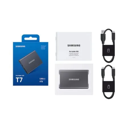 O Cung Di Dong Ssd 4tb Samsung T7 1050mb S Mu Pc4t0t Ww 11