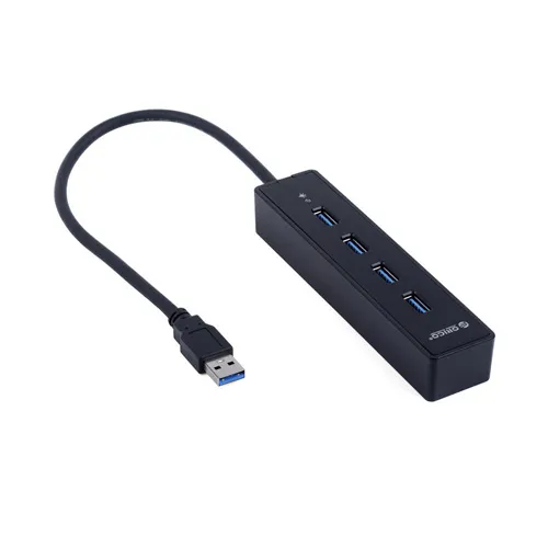 Bộ chia 4 cổng USB 3.0 - Hub USB 3.0 Orico W8PH4-BK