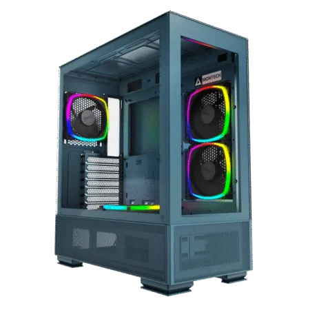 Case máy tính Montech Sky Two ARGB Blue Morocco CASKYTWOBUMT