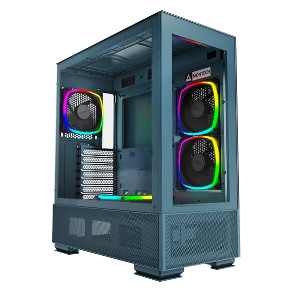 Case máy tính Montech Sky Two ARGB Blue Morocco CASKYTWOBUMT