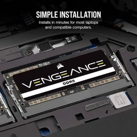 Ram Laptop Corsair Vengeance Ddr5 16gb 5600mhz 1 1v Cmsx16gx5m1a5600c48 05