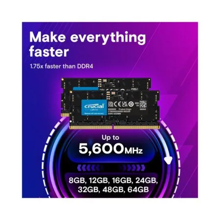 Ram Laptop Crucial Ddr5 48gb 5600mhz 1 1v Ct48g56c46s5 02 1