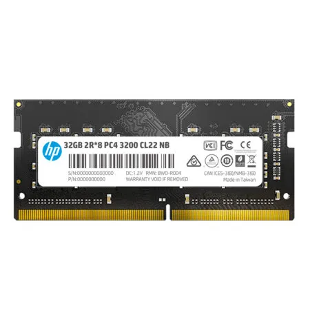 Ram Laptop HP S1 DDR4 32GB 3200MHz 1.2v 2E2M9AA
