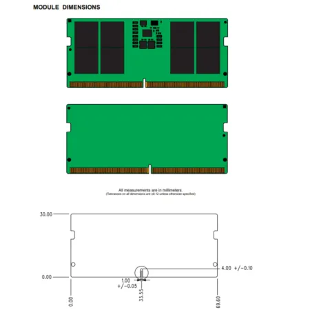 Ram Laptop Kingston Ddr5 16gb 4800mhz 1 1v Kvr48s40bs8 16 1 1