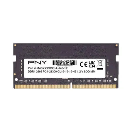 Ram Laptop PNY DDR4 8GB 2666MHz MN8GSD42666-TB