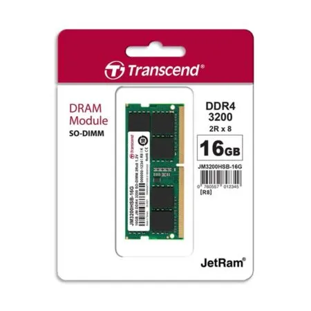 Ram Laptop Transcend Jetram Jm Ddr4 16gb 3200mhz 1 2v Jm3200hsb 16g 1 1