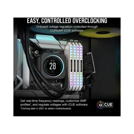 Ram Pc Corsair Dominator Platinum Rgb White 32gb 6000mhz Ddr5 2x16gb Cmt32gx5m2x6000c36w 06