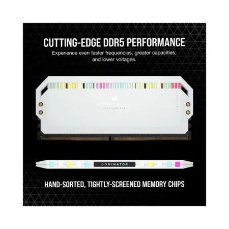 Ram Pc Corsair Dominator Platinum Rgb White 32gb 6000mhz Ddr5 2x16gb Cmt32gx5m2x6000c36w 07