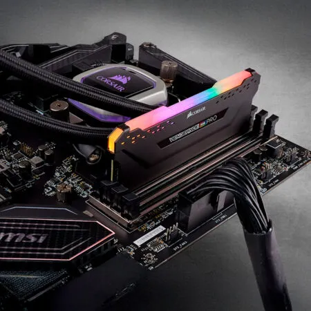 Ram Pc Corsair Vengeance Rgb Pro Black 8gb 3200mhz Ddr4 1x8gb Cmw8gx4m1e3200c16 06