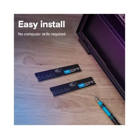 Ram Pc Crucial 8gb 5600mhz Ddr5 Ct8g56c46u5 02