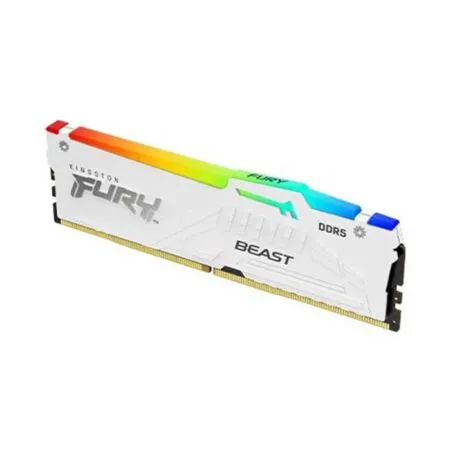 Ram Pc Kingston Fury Beast White Rgb 16gb 5200mhz Ddr5 Kf552c40bwa 16 1 1