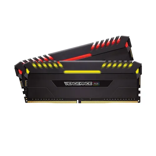 Ram PC Corsair Vengeance RGB 16GB (2 x 8GB) DDR4 DRAM 2666MHz C16 Memory Kit (CMR16GX4M2A2666C16)