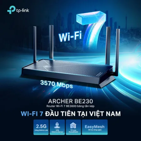 Router Wifi 7 TP-LINK Archer GE230