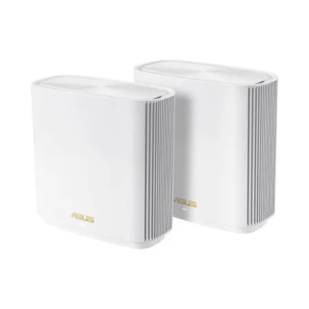 Router WiFi 6 Asus ASUS ZenWiFi AX XT8 White AiMesh ( PACK 2 )