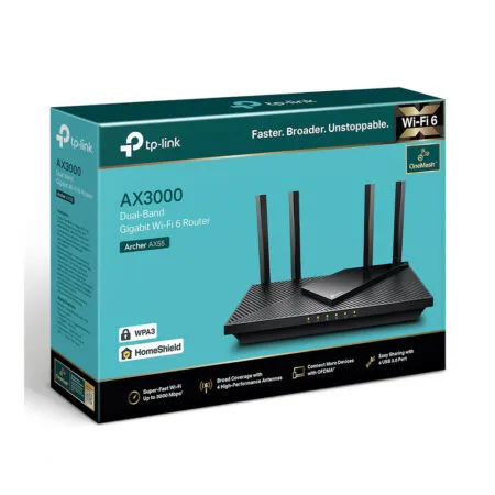 Router Wifi 6 Tp Link Archer Ax55 3 1