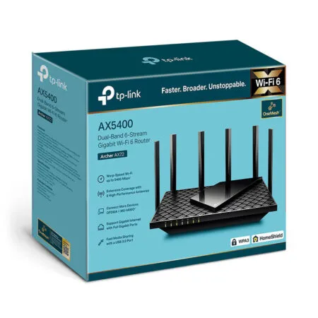 Router Wifi 6 Tp Link Archer Ax72 2 1