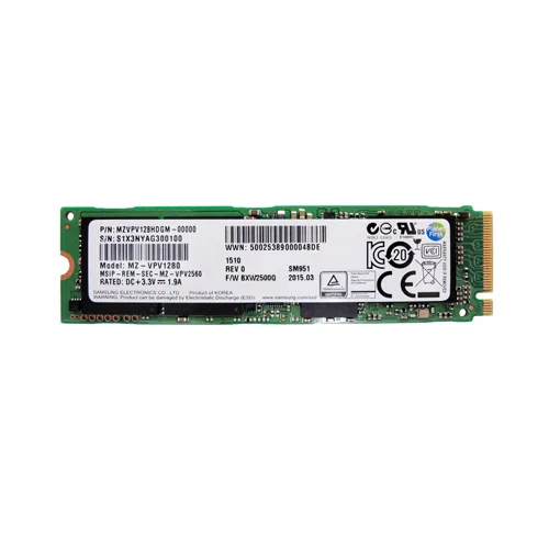 SSD Samsung NVMe SM951 M.2 PCIe 128GB MZ-VPV1280
