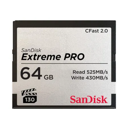 Thẻ nhớ Cfast 2.0 SanDisk Extreme PRO 3500x 64GB SDCFSP-064G-G46D