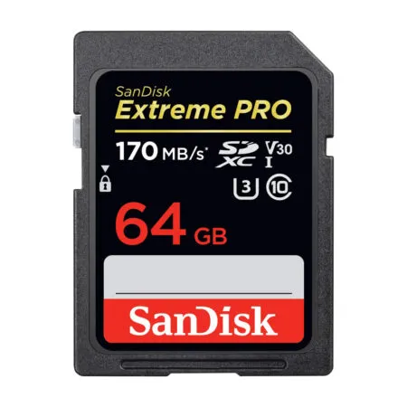 Thẻ nhớ SDXC SanDisk Extreme Pro U3 V30 1133x 64GB SDSDXXY-064G-GN4IN 170MB/s