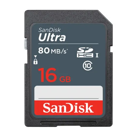 Thẻ nhớ SDHC SanDisk Ultra Lite 16GB 80MB/s SDSDUNS-016G-GN3IN