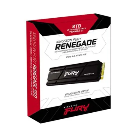 Ssd Kingston Fury Renegade M 2 Pcie Gen4 X4 Nvme 2tb With Heat Sink 2 1