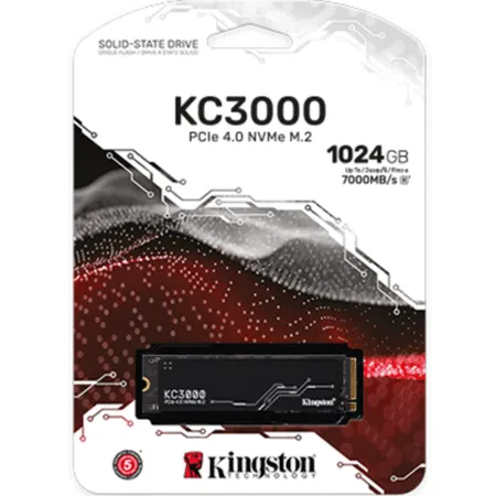 Ssd Kingston Kc3000 M 2 Pcie Gen4 X4 Nvme 1tb Skc3000s 1024g 1