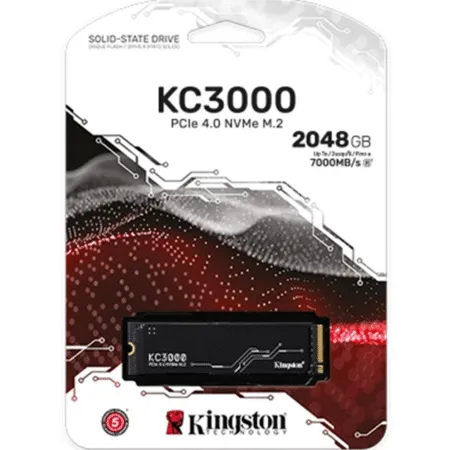 Ssd Kingston Kc3000 M 2 Pcie Gen4 X4 Nvme 2tb Skc3000d 2048g 3