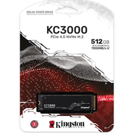 Ssd Kingston Kc3000 M 2 Pcie Gen4 X4 Nvme 512gb Skc3000s 512g 2 1
