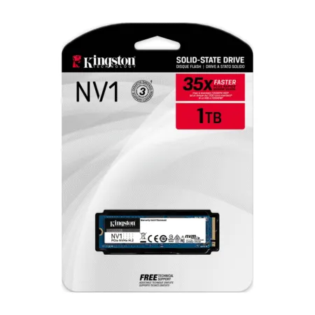 Ssd Kingston Nv1 M 2 Pcie Gen3 X4 Nvme 1tb Snvs 1000g 2 1