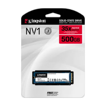 Ssd Kingston Nv1 M 2 Pcie Gen3 X4 Nvme 500g Snvs 500g 4 1