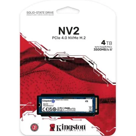 Ssd Kingston Nv2 M 2 Pcie Gen4 X4 Nvme 4tb 2 1