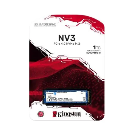 Ssd Kingston Nv3 1tb M 2 Pcie Gen4 X4 Nvme Snv3s 1000g 01 1